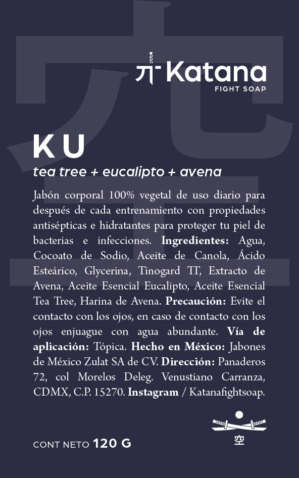 Ku: Avena + Tea tree + Eucalipto