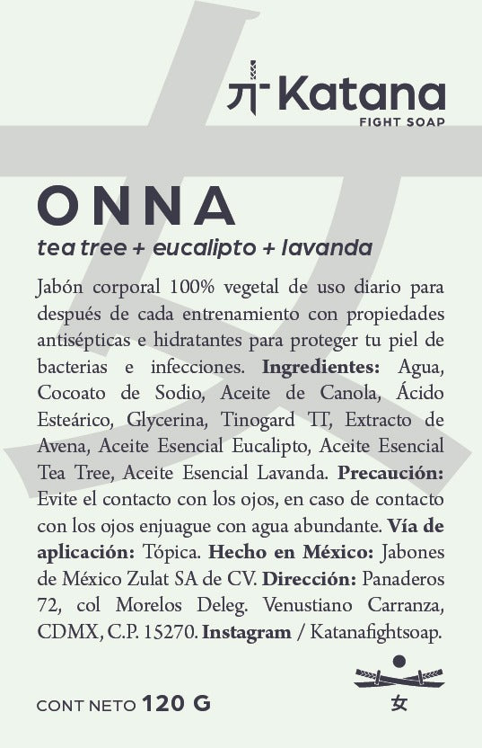Onna: Lavanda + Tea tree + Eucalipto